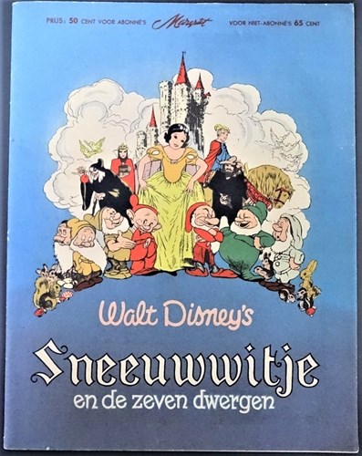 Sneeuwwitje  - Sneeuwwitje en de zeven dwergen, Softcover, Eerste druk (1953) (De Geïllustreerde Pers)