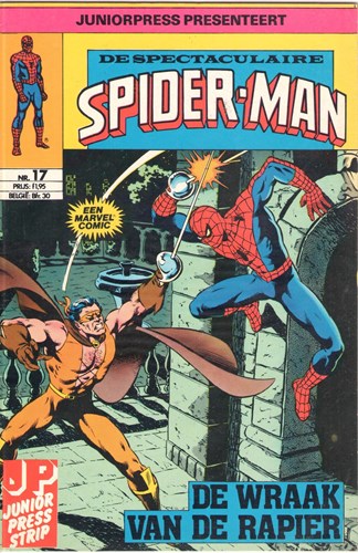Spektakulaire Spiderman, de 17 - De wraak van de Rapier, Softcover (Junior Press)