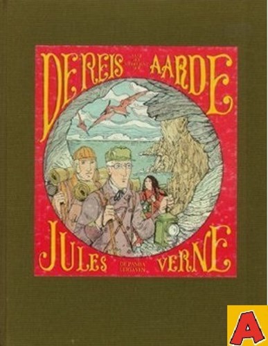 Jules Verne 2 - De reis naar het middelpunt der aarde, Hardcover (Panda)