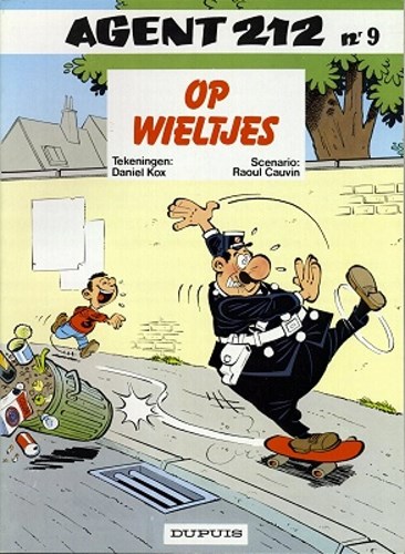 Agent 212 9 - Op wieltjes, Softcover, Agent 212 - Oorspronkelijke cover (Dupuis)