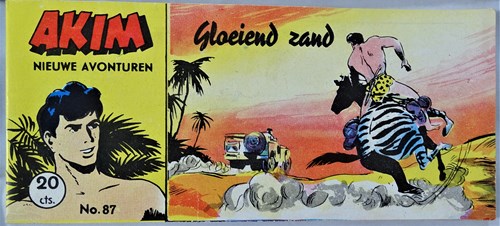 Akim - Nieuwe Avonturen 87 - Gloeiend zand, Softcover (Walter Lehning)