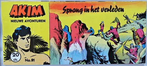 Akim - Nieuwe Avonturen 91 - Sprong in het verleden, Softcover (Walter Lehning)