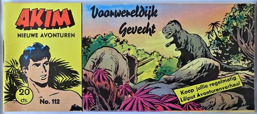 Akim - Nieuwe Avonturen 112 - Voorwereldlijk gevecht, Softcover (Walter Lehning)