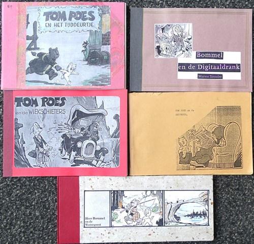 Bommel en Tom Poes - Illegale uitgaven  - Pakket van 5 illegaal gekopieerde uitgeven, Softcover (Onbekend)