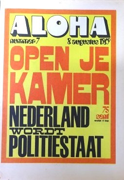 Aloha - Tijdschrift  - 1969-7 - Open je kamer, Softcover, Eerste druk (1969) (Stichting Aloha)