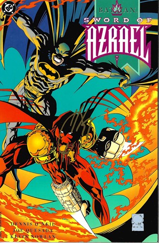 Batman - One-Shots  - Sword of Azrael, TPB+Gesigneerd (DC Comics)