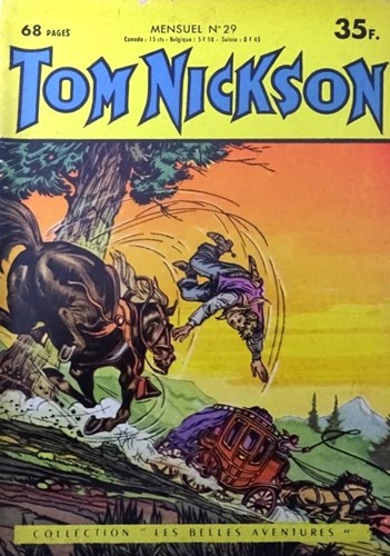 Tom Nickson 29 - Le Vainqueur du Rodeo, Softcover, Eerste druk (1959) (Éditions Mondiales)