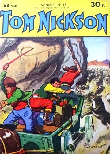 Tom Nickson 18 - Le sosie du Sachem, Softcover, Eerste druk (1959) (Éditions Mondiales)