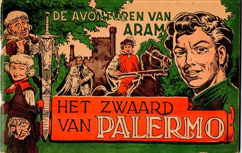 Aram - Oblong 1 - Het zwaard van Palermo, Softcover, Eerste druk (1954) (Neerlandia)