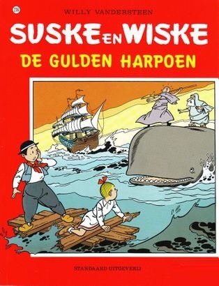 Suske en Wiske 236 - De gulden harpoen, Softcover, Eerste druk (1993) (Standaard Uitgeverij)