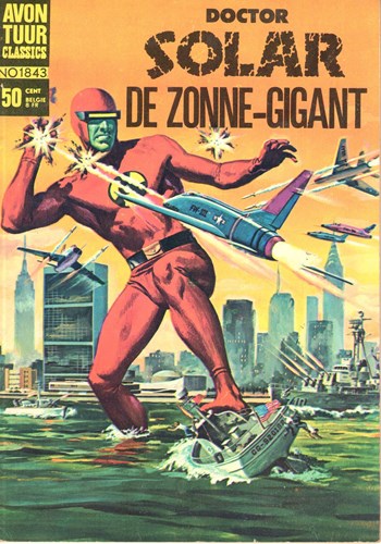 Avontuur Classics 43 - De zonne-gigant, Softcover, Eerste druk (1967) (Classics Nederland (dubbele))
