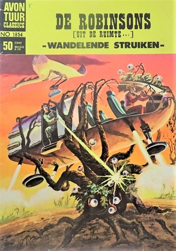 Avontuur Classics 54 - Wandelende struiken, Softcover, Eerste druk (1967) (Classics Nederland)