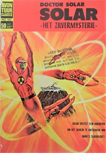 Avontuur Classics 57 - Het zilvermysterie, Softcover, Eerste druk (1967) (Classics Nederland (dubbele))