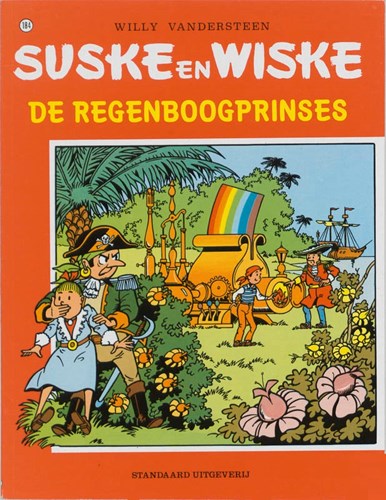 Suske en Wiske 184 - De regenboogprinses, Softcover, Vierkleurenreeks - Softcover (Standaard Uitgeverij)