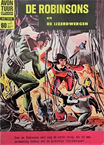 Avontuur Classics 68 - De Robinsons en de ijzerdwergen, Softcover, Eerste druk (1968) (Classics Nederland (dubbele))