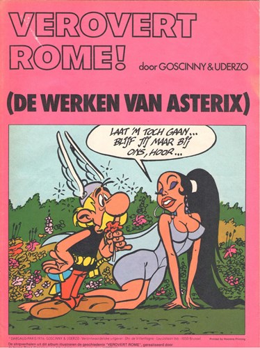 Asterix - Reclame 14 - Chevron - De werken van Asterix, Softcover (Chevron)