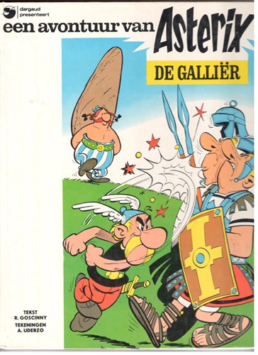 Asterix - Reclame 16 - Lezerskring Boek en Plaat - Asterix de Galliër + Het gouden snoeimes, Softcover (Dargaud)