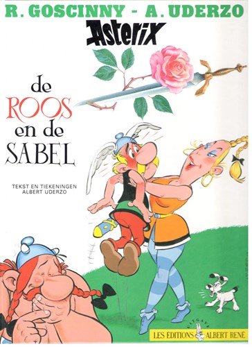 Asterix - Anderstalig/Dialect 2 - De roos en de sabel (Antwerps), Hardcover (Albert René)
