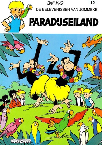 Jommeke 12 - Paradijseiland, Softcover, Jommeke - traditionele cover (Dupuis)