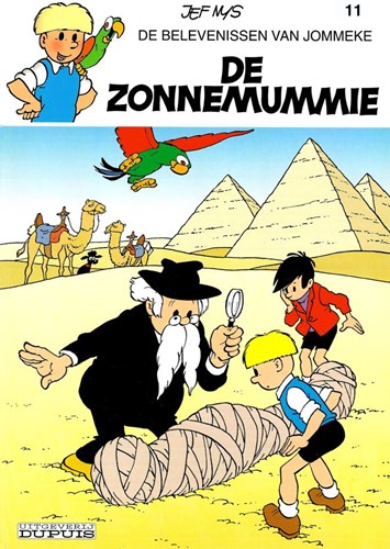 Jommeke 11 - De zonnemummie, Softcover, Jommeke - traditionele cover (Dupuis)