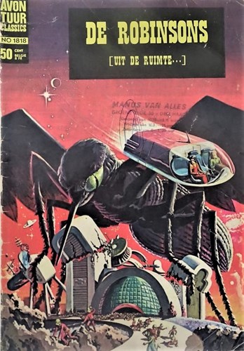 Avontuur Classics 18 - De Robinsons (uit de ruimte...), Softcover, Eerste druk (1966) (Classics Nederland)