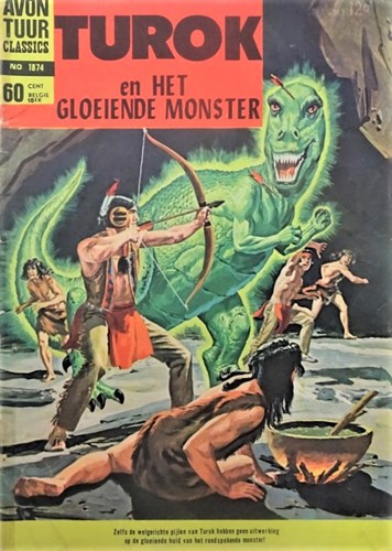 Avontuur Classics 74 - Turok en het gloeiende monster, Softcover, Eerste druk (1968) (Classics Nederland)