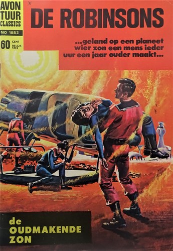 Avontuur Classics 82 - De oudmakende zon, Softcover, Eerste druk (1968) (Classics Nederland (dubbele))