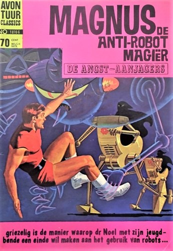 Avontuur Classics 106 - De angst-aanjagers, Softcover, Eerste druk (1969) (Classics Nederland)