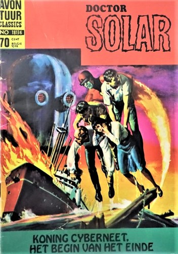 Avontuur Classics 136 - Koning Cyberneet, het begin van het einde, Softcover, Eerste druk (1969) (Classics Nederland)