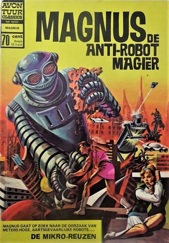 Avontuur Classics 157 - De mikro-reuzen, Softcover, Eerste druk (1970) (Classics Nederland)