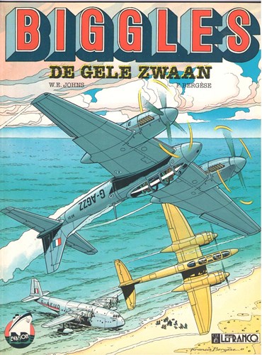 Collectie Avonturenstrips 2 / Biggles - Avonturenstrips 1 - De gele zwaan, Softcover (LeFrancq)