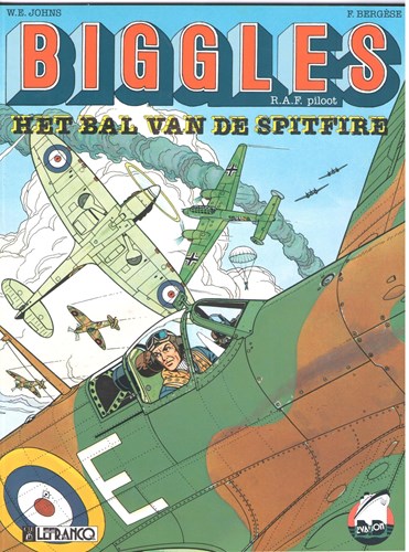 Collectie Avonturenstrips 12 / Biggles - Avonturenstrips 3 - Het bal van Spitfire, Softcover (LeFrancq)