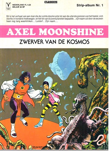 Axel Moonshine 1 - Zwerver van de kosmos, Softcover (De Vrijbuiter)