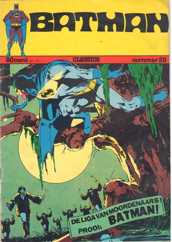 Batman - Classics 20 - De liga van moordenaars ! Prooi: Batman, Softcover (Classics Nederland)