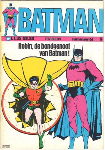 Batman - Classics 61 - Robin, de bondgenoot van Batman!, Softcover (Williams Nederland)