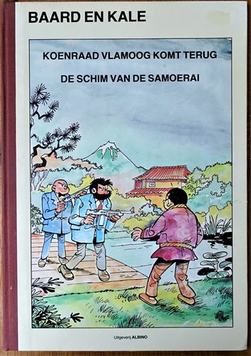 Baard en Kale 2 - Koenraad Vlamoog komt terug + De schim van de samo, Hc+linnen rug, Baard en Kale - Albino (Albino)