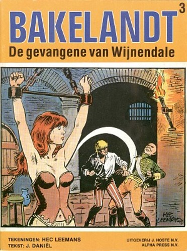 Bakelandt - Hoste Ongekleurd 3 - De gevangene van Wijnendale, Softcover (J. Hoste)
