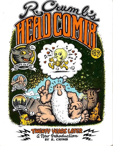 Robert Crumb  - R. Crumb's Head Comix - Twenty years later, Softcover (Simon & Schuster)