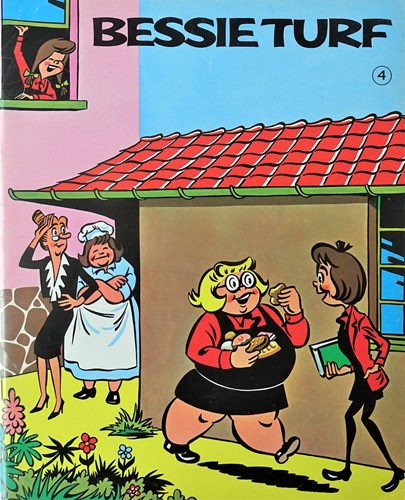 Bessie Turf 4 - Bessie Turf, Softcover, Eerste druk (1969) (De Spaarnestad/Uitg. Tijdschriften Uitg. Mij)