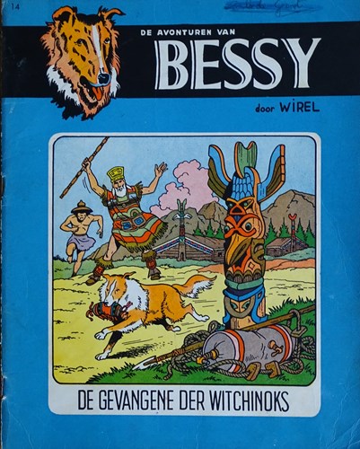 Bessy 14 - De gevangene der Witchinoks, Softcover, Bessy - Ongekleurd (Standaard Boekhandel)