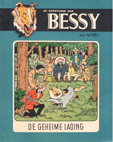 Bessy 24 - De geheime lading, Softcover, Bessy - Ongekleurd (Standaard Boekhandel)