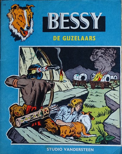 Bessy 45 - De gijzelaars, Softcover, Bessy - Ongekleurd (Standaard Boekhandel)