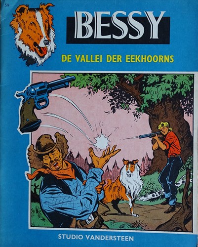 Bessy 59 - De vallei der eekhoorns, Softcover, Eerste druk (1965), Bessy - Ongekleurd (Standaard Boekhandel)