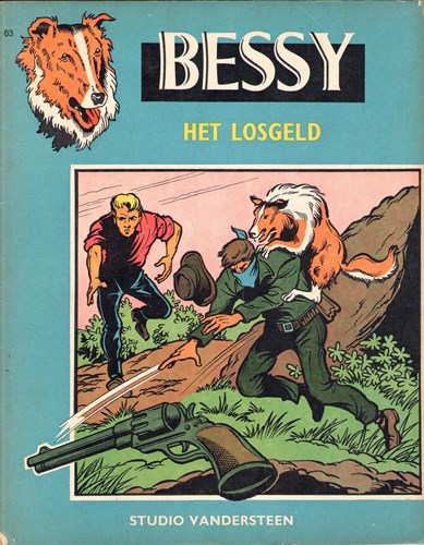 Bessy 63 - Het losgeld, Softcover, Eerste druk (1966), Bessy - Ongekleurd (Standaard Boekhandel)