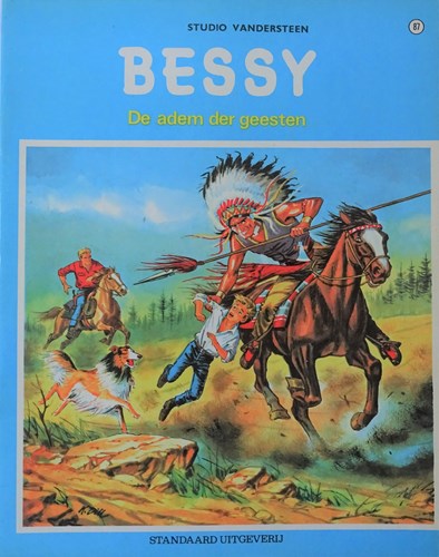 Bessy 87 - De adem der geesten, Softcover, Eerste druk (1971), Bessy - Gekleurd (Standaard Boekhandel)