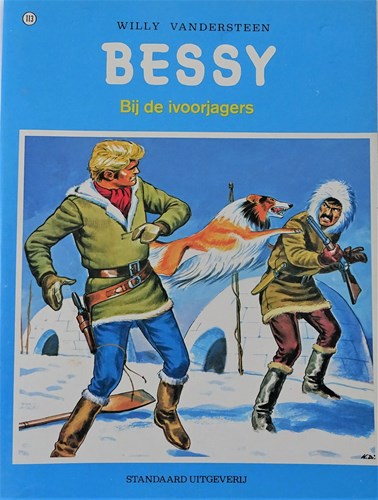 Bessy 113 - Bij de ivoorjagers, Softcover, Eerste druk (1974), Bessy - Gekleurd (Standaard Boekhandel)