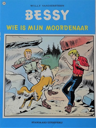 Bessy 130 - Wie is mijn moordenaar, Softcover, Eerste druk (1978), Bessy - Gekleurd (Standaard Boekhandel)