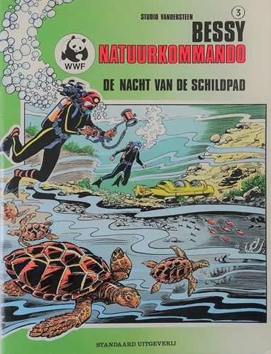 Bessy - Natuurkommando 3 - De nacht van de schildpad, Softcover (Standaard Uitgeverij)
