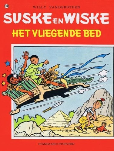 Suske en Wiske 124 - Het vliegende bed, Softcover, Vierkleurenreeks - Softcover (Standaard Uitgeverij)