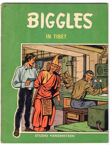 Biggles - Studio Vandersteen 9 - In Tibet, Softcover (Standaard Boekhandel)